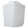 Oem CBOX-3F180 Suporte de Parede ou Poste com Passador de Cabos Apto para Uso Exterior Plástico Branco