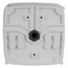 Oem CBOX-B52PROS Caixa de Conexões para Câmaras Dome Vedação Dupla com Nível de Água e Iman Apto para Uso Exterior Plástico Branco