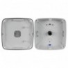 Oem CBOX-B52PROS Caixa de Conexões para Câmaras Dome Vedação Dupla com Nível de Água e Iman Apto para Uso Exterior Plástico Branco