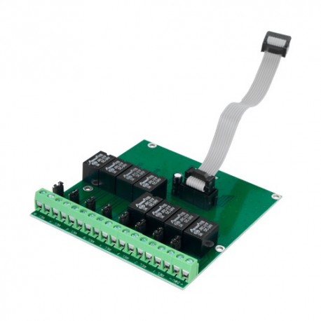 DMTech DMT-M9000R-8 Módulo de Relé Convencional 8 Saídas até 3 A 125 V AC ou 3 A 30 V DC