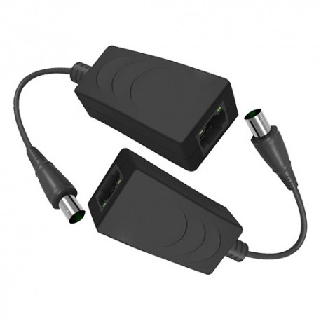 Oem EOC-200 Extensor de IP por Cabo Coaxial Passivo 9-36 V DC Emissor e Receptor 1 Canal IP até 200 / 500 m 100 Mbps - 8435325445151