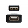 Oem USB1-5 Extensor USB 2.0 5 Metros Preto - 8433281000483
