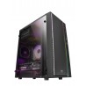 CAIXA MICRO-ATX MARSGAMING MCM COMPACT WINDOW 16 MODES A-RGB 1X 8 CM FAN BLACK - MCM - 4710562754995