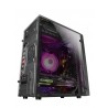CAIXA MICRO-ATX MARSGAMING MCM COMPACT WINDOW 16 MODES A-RGB 1X 8 CM FAN BLACK - MCM - 4710562754995