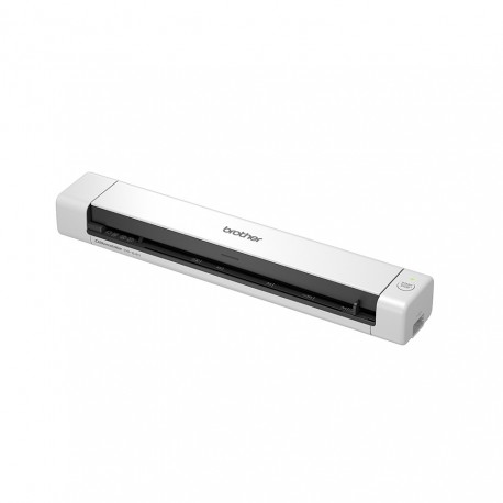 Scanner Brother Portátil DS-640D até A4 a Cores Frente e Verso 300 x 300 DPI Branco - 4977766800495