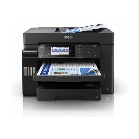 Impressora EPSON Multifunções EcoTank ET-16650 Jato de Tinta 4800 x 2400 DPI 32 ppm A3+ Wi-Fi Preto - 8715946667812