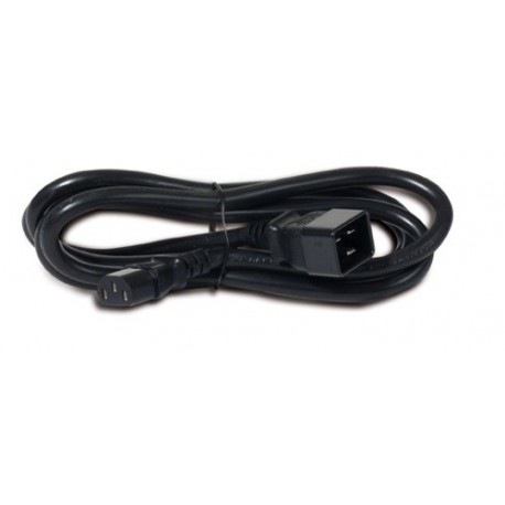 APC Power Cord C13 to C20 2.0 m Preto Dispositivo para ligar C13 C20 - 0731304198734