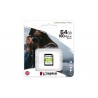 SD Kingston Technology Canvas Select Plus 64 GB SDXC Class 10 UHS-I SDHC100MB s - 0740617297973