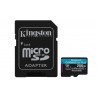 MicroSD Kingston Technology Canvas Go Plus Cartão de Memória 256 GB Classe 10 UHS-I U3 V30 A2170MB s 90MB s - 0740617301250