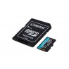 MicroSD Kingston Technology Canvas Go Plus Cartão de Memória 256 GB Classe 10 UHS-I U3 V30 A2170MB s 90MB s - 0740617301250