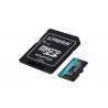 MicroSD Kingston Technology Canvas Go Plus Cartão de Memória 128 GB Classe 10 UHS-I U3 V30 A2170MB s 90MB s - 0740617301182