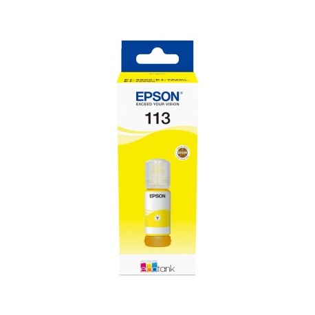 Recarga de Tinta EPSON Série 113 Amarelo 70ml - EcoTank 5800/5850/16600/16650 - 8715946674735