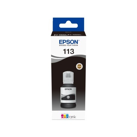 Recarga de Tinta EPSON Série 113 Preto 70ml - EcoTank 5800/5850/16600/16650 - 8715946674704