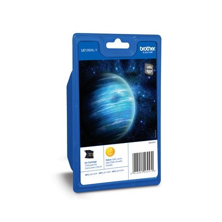 Tinteiro Brother LC1280XLYBP Amarelo Alta C. J6510DW,J6710..