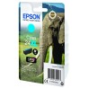 Tinteiro EPSON Cyan Serie 24XL XP-750 850 950 55 - C13T24324012