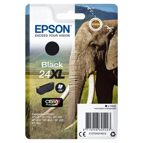 Tinteiro EPSON Preto Serie 24XL XP-750/850/950/55 - C13T24314012