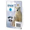 Tinteiro EPSON Cyan Serie 26 XP-600 700 800 - C13T26124012