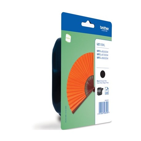 Tinteiro Brother LC129XLBKBP Preto P/ MFC-J6720DW & J6920DW