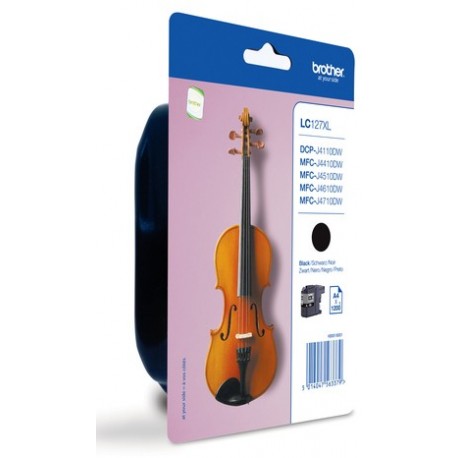 Tinteiro Brother LC127XLBKBP PRETO P/ MFC-J4410DW & J4510DW