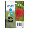 Tinteiro EPSON Serie 29XL Cyan XP-235 332 335 432 435 - C13T29924012