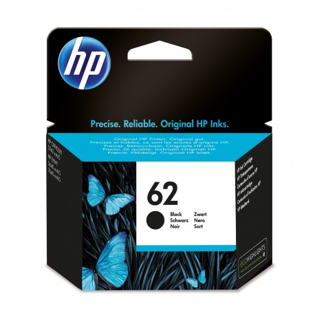 Tinteiro HP 62 Preto - C2P04AE