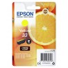 Tinteiro EPSON Serie 33 Amarelo XP-530 630 635 830 - C13T33444012