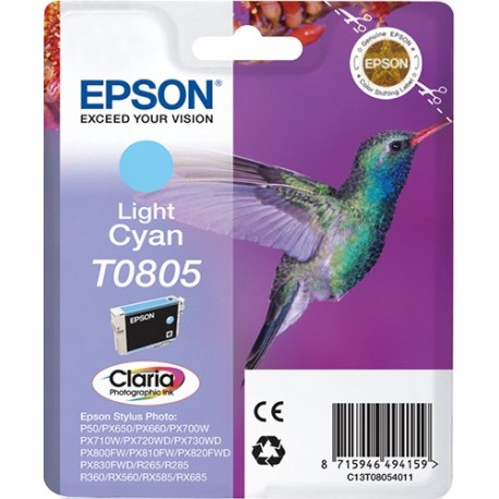Tinteiro EPSON Cyan CL R265/ 360/ RX560 - C13T08054011