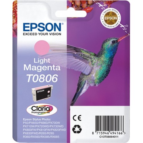 Tinteiro EPSON Magenta CL R265/ 360/ RX560 - C13T08064011