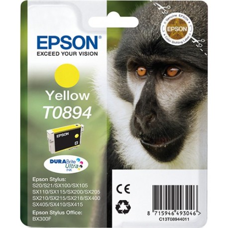 Tinteiro EPSON Amarelo STYLUSS20/X105/205/405 C13T08944011