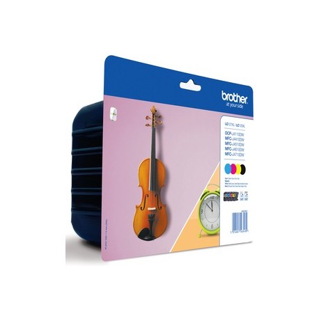Tinteiro Brother LC127XLVALBPBK,C,Y,M P/MFC-J4410DW&J4510