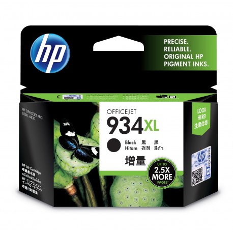 Tinteiro HP 934XL Preto de elevado rendimento - C2P23AE