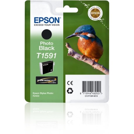Tinteiro EPSON Photo R2000 Preto Photo - C13T15914010
