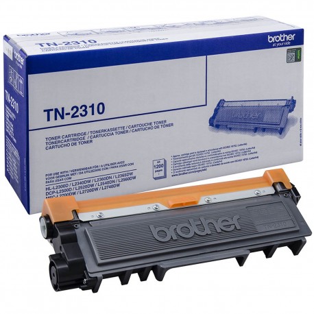 Toner BROTHER TN-2310 Preto 1200pag