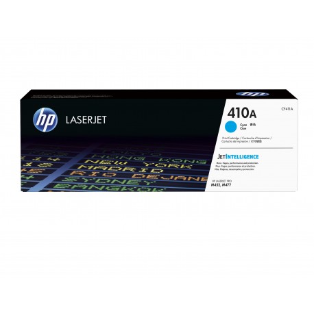 Toner HP LaserJet 410A ciano