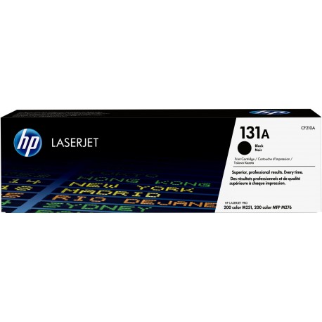 Toner HP LASER PRETO 131A - 1600 Paginas - CF210A