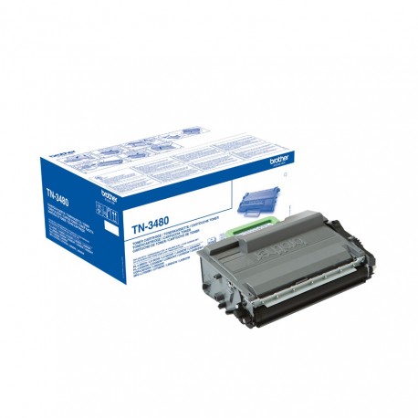 Toner BROTHER TN-3480 Preto 8.000 páginas