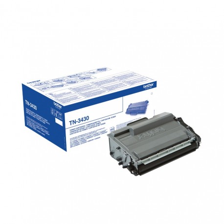 Toner BROTHER TN-3430 Preto 3.000 páginas