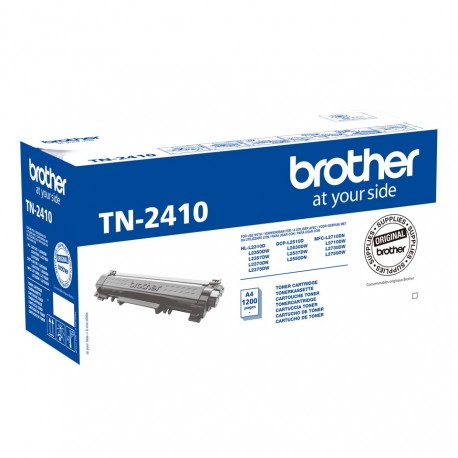Toner BROTHER TN2410 Preto 1,200 páginas
