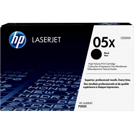 Toner Preto HP LaserJet P20506500fls - CE505X