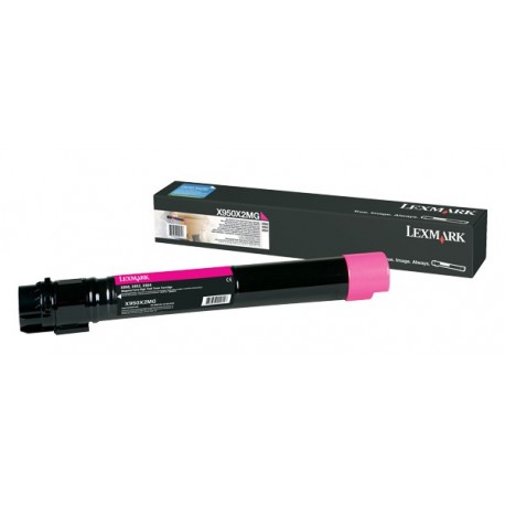 Toner Lexmark Magenta XS955de 22.000 pgs