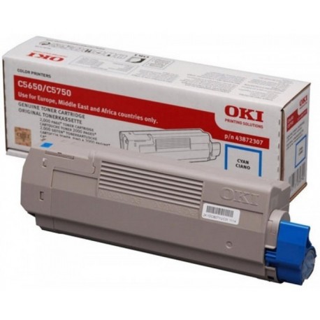 Toner OKI C5650/C5750 Cyan (2k)