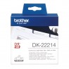 Fita BROTHER DK22214 Branca 12MM