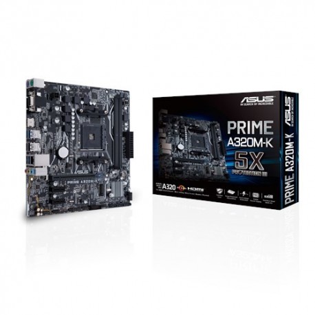 MB ASUS AMD A320 SKT AM4 4xDDR4 - PRIME A320M-K