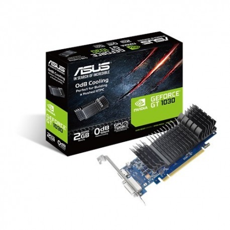 VGA ASUS GT 1030 SL 2GB DDR5 1xHDMI/1xDVI - GT1030-SL-2G-BRK