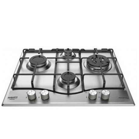 Placa Encastre Hotpoint Gás 4 Queimadores Inox - PCN 642 T IX/HA - 8050147005712