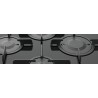 Placa Encastre Hotpoint Gás 4 Queimadores Preto - FTGHG641 DBK HA - 8050147002681