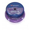 DVD+R VERBATI.16x 4,7GB AZO -CAKE25 - 0023942435006