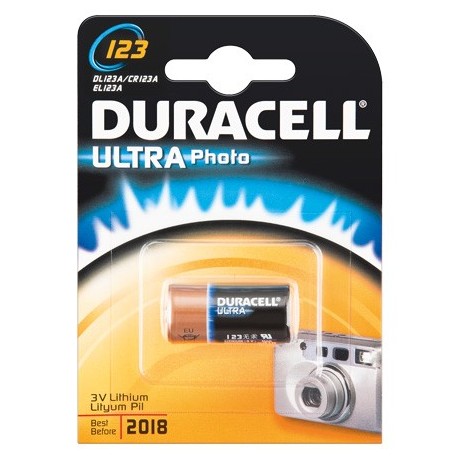 PILHA DURACEL.FOT.CR17345 -ULTRA123K1 - 5000394123106