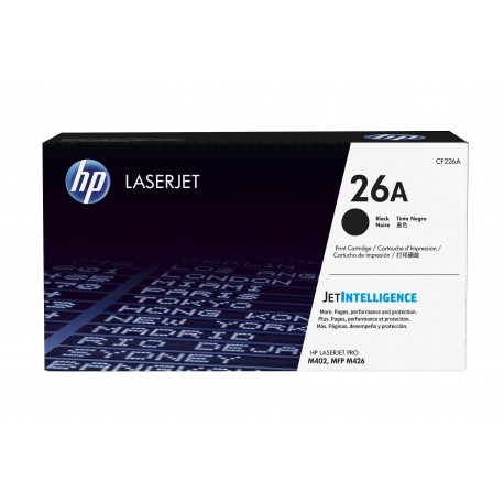 Toner HP Preto Laserjet M402D/DN/DW M426DW/FDN/FDW 26A-CF226A - 0889296154761
