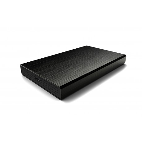 Caixa Slim Para Disco Externo Aluminio 2.5P USB 3.0 Black- A-2523 - 8436556145384
